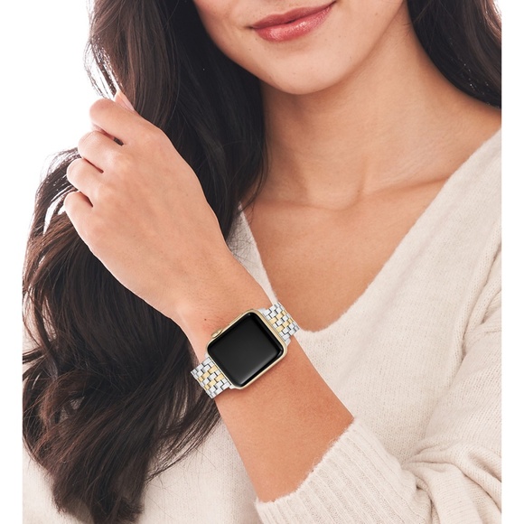 Michele Two-Tone 18K Bracelet Band for Apple Watch® - Picture 3 of 8